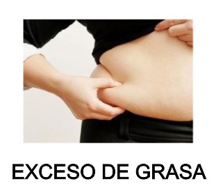 exceso de grasa out fat